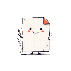 xDocs paper mascot
